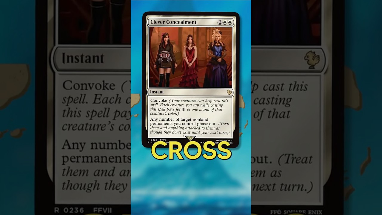 CROSSDRESSING CLOUD?! #shorts #mtg #finalfantasy #mtgcommander