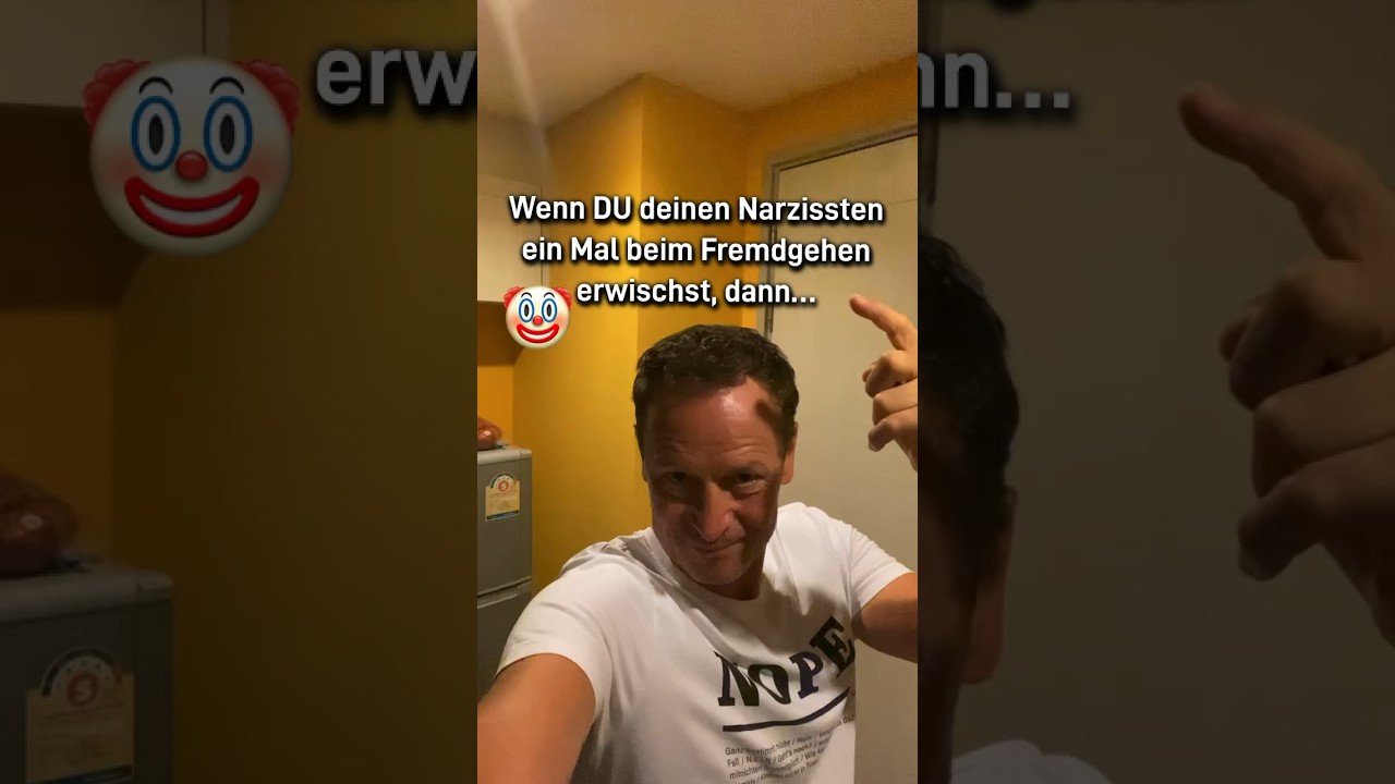 Wenn du deinen Narzissten beim Fremdgehen erwischst, dann&hellip; #toxischebeziehung #narzissmus #narzisst