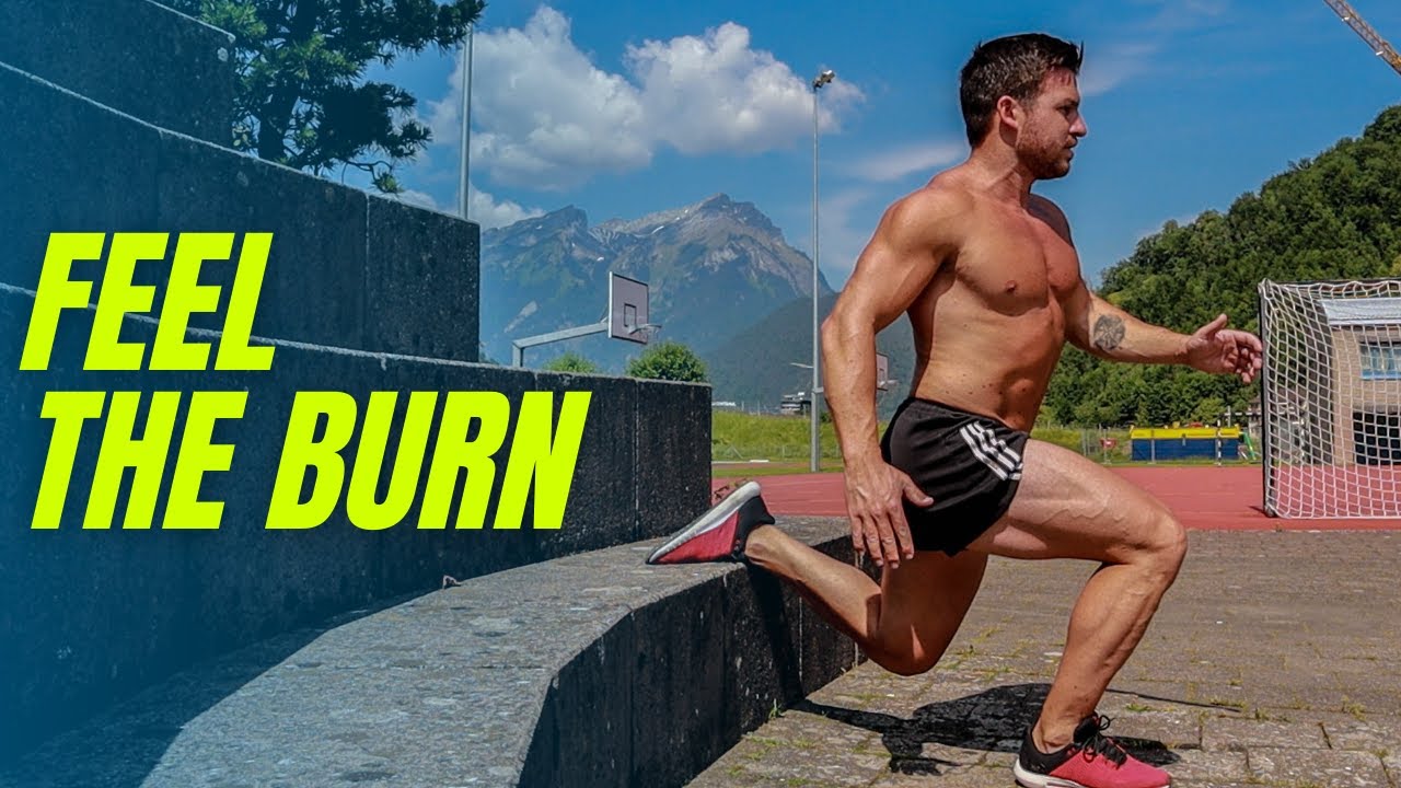Bodyweight Workout For Explosive Legs - Outdoor Edition