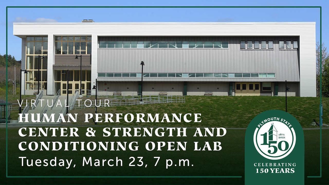 Virtual Tour: Plymouth State's Human Performance Center and Strength & Conditioning Lab