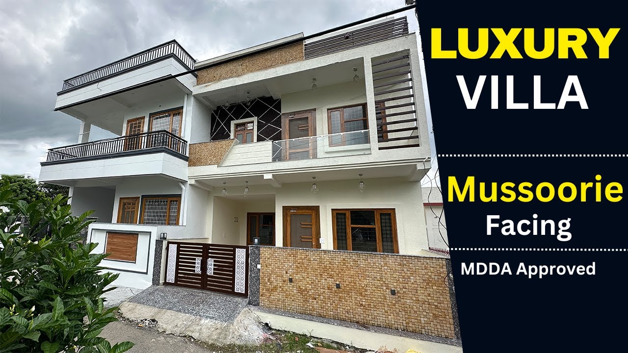 Luxury Villa MDDA Approved for Sale in Dehradun, Sahastradhara Road - Best Interior & Modern Design