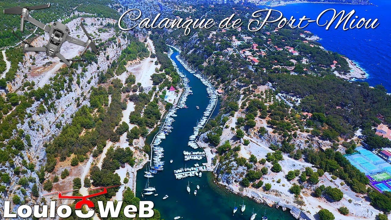 🇫🇷 Calanque de Port Miou (Bouches du Rhone - France) Drone/SONY RX10M4 2019 - 4K