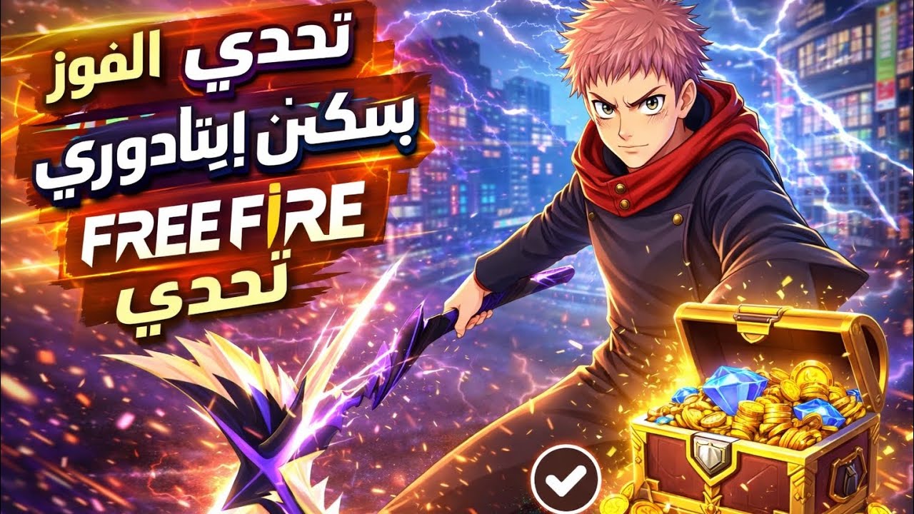 فري فاير: تحدي الفوز بي سكن الشب لي أسمو أيتادوري 