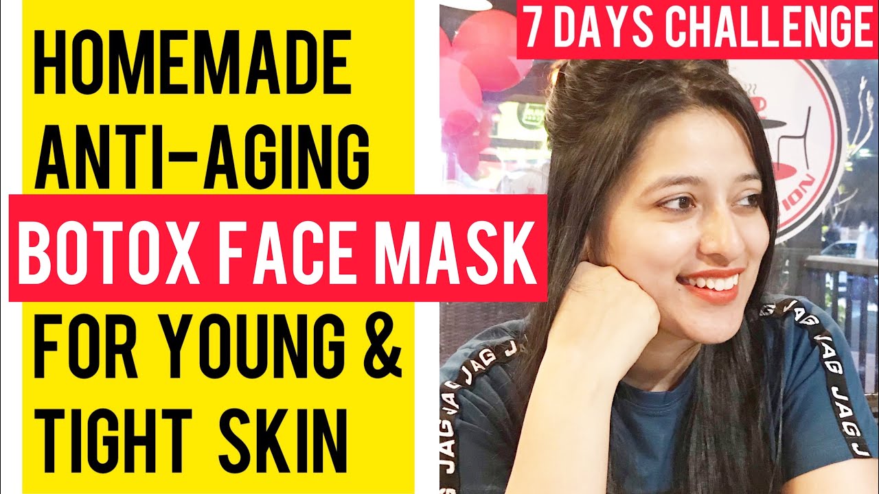 Homemade Anti aging Skin Tightening mask for Younger looking Glowing Skin || Self Care Secrets