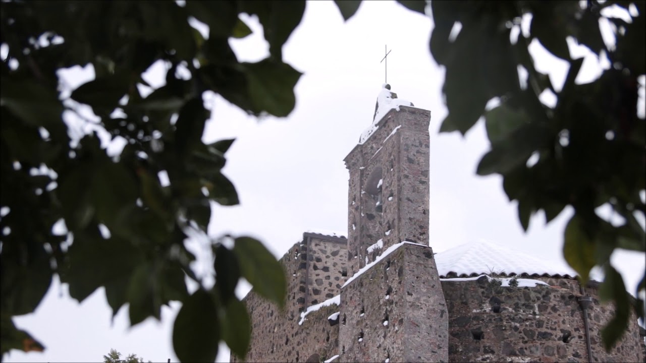 Nevicata ad Adrano 2019