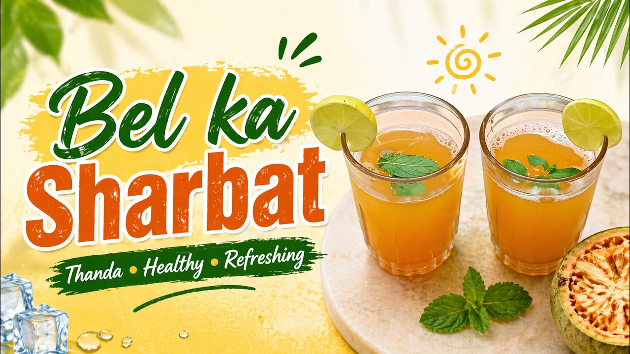 Bel Ka Sharbat Recipe (in Hindi) | Healthy Summer Drink Recipe