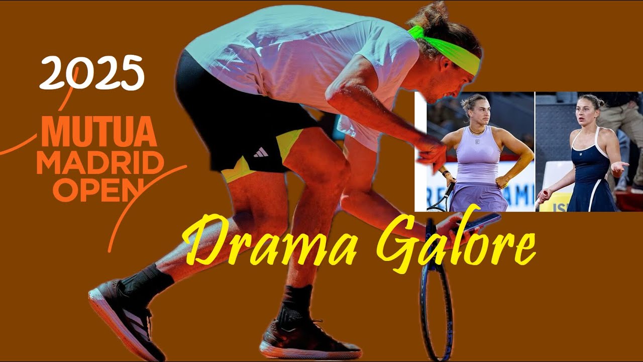 😱 Emotional Breakdowns & Heated Arguments | 2025 Madrid Open Drama Recap!