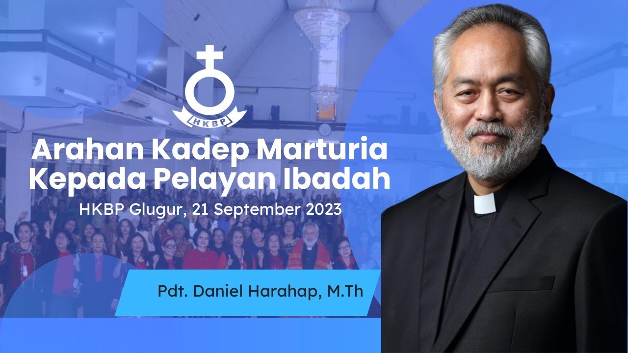 Arahan Kadep Marturia Kepada Pelayan Ibadah | Pelatihan Pelayan Musik Organ & Pemandu Lagu