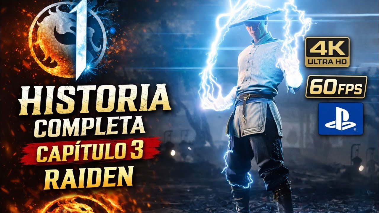 Mortal Kombat 1 Modo Historia Capitulo 3 Raiden PS5 4K 60 FPS