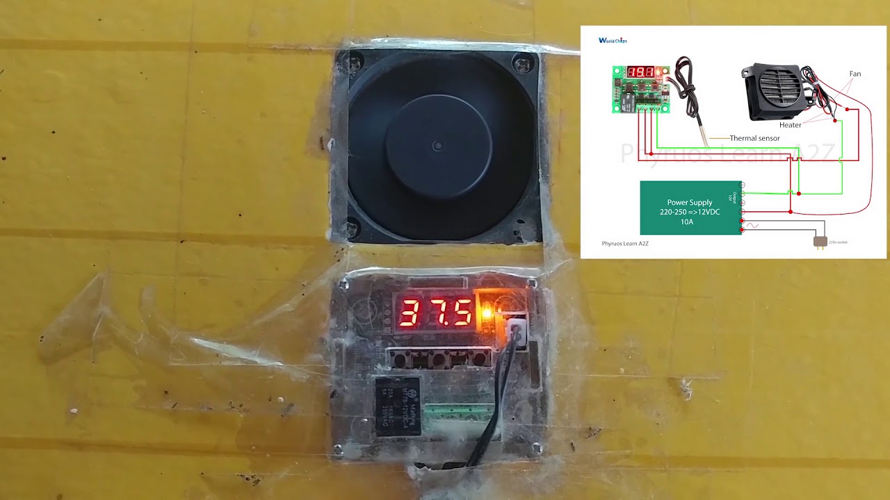 How to make 100% hatching egg incubator easy at home
