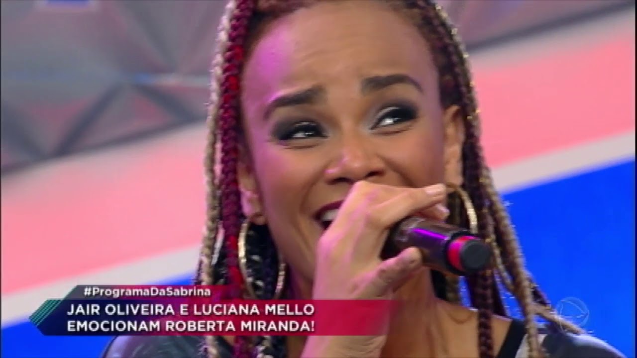 Jair Oliveira e Luciana Mello fazem homenagem para Roberta Miranda