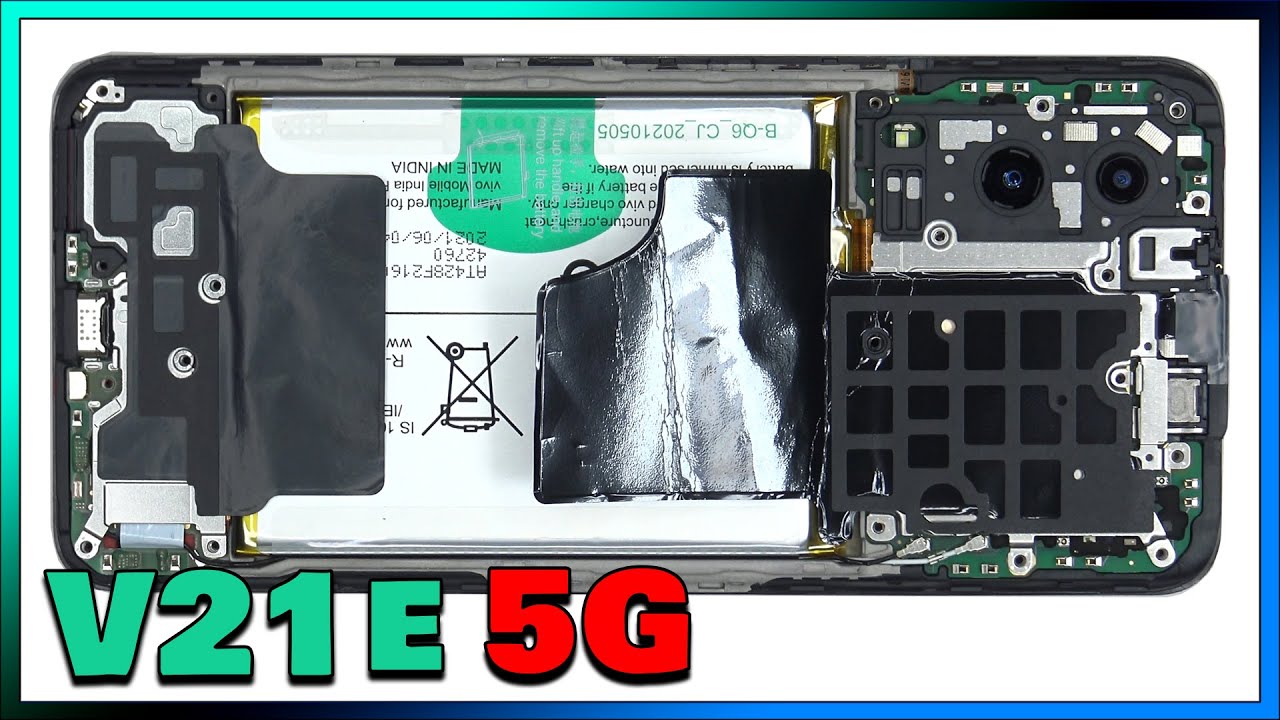 Vivo V21e 5G Disassembly Teardown Repair Video Review