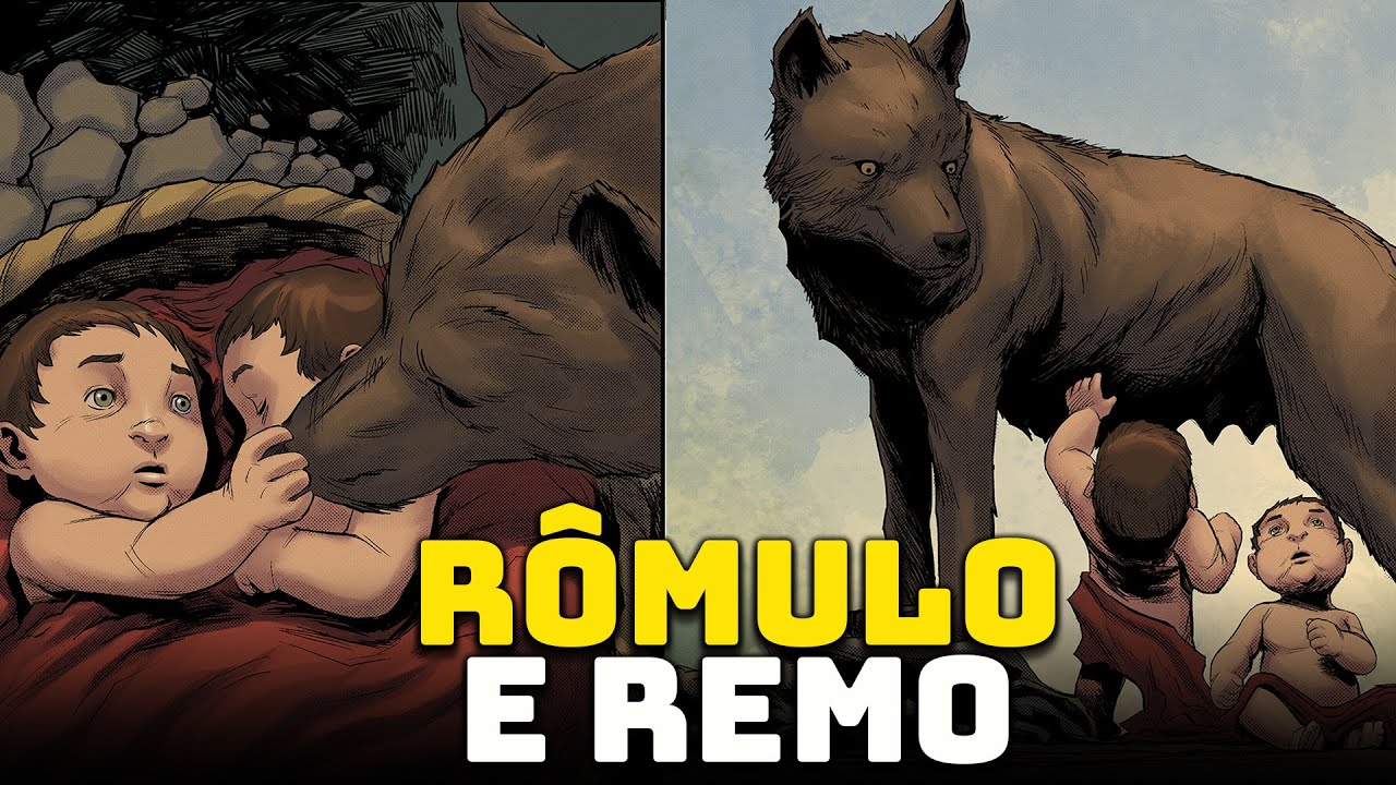 R&ocirc;mulo e Remo - A Hist&oacute;ria da Funda&ccedil;&atilde;o de Roma - Mitologia Romana - Foca na Hist&oacute;ria