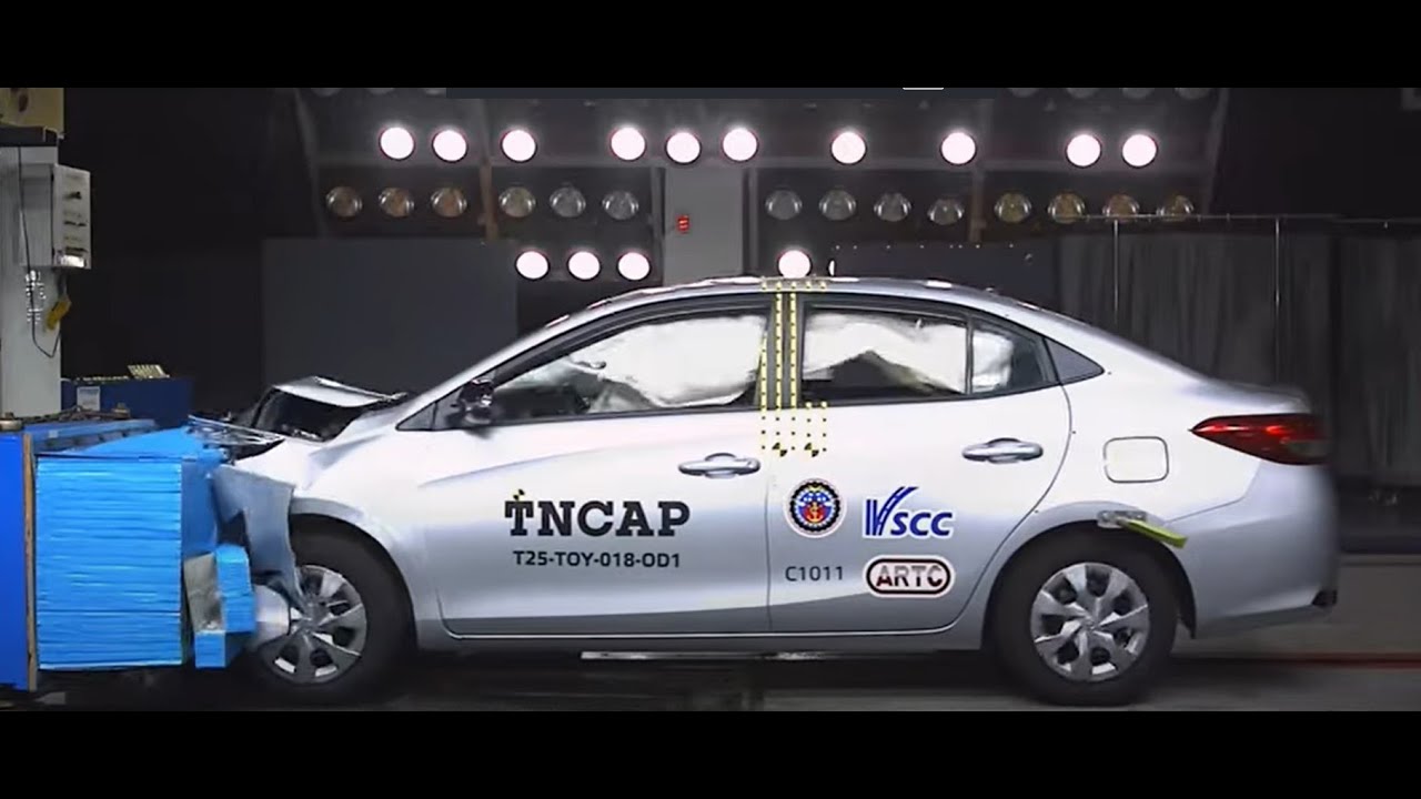 TNCAP Crash & Safety Tests of TOYOTA VIOS 2025