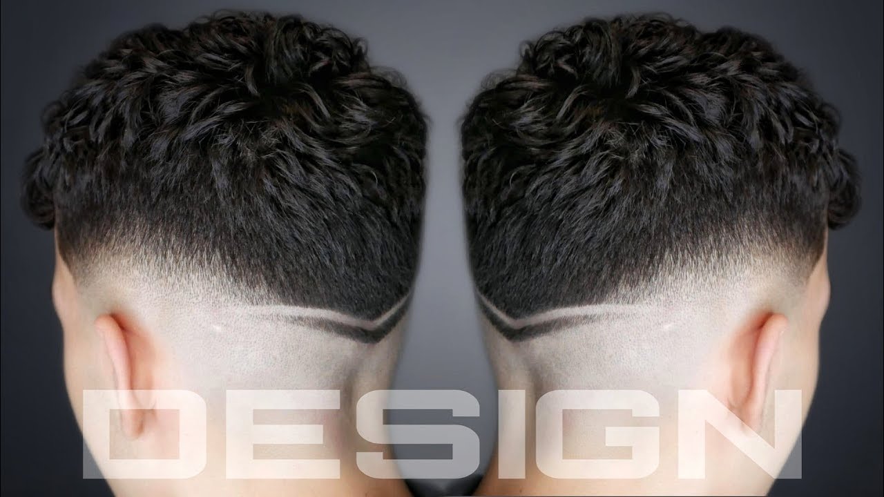 MID FADE TUTORIAL MIT DESIGN | LOCKIGE HAARE | CERKIN BARBER