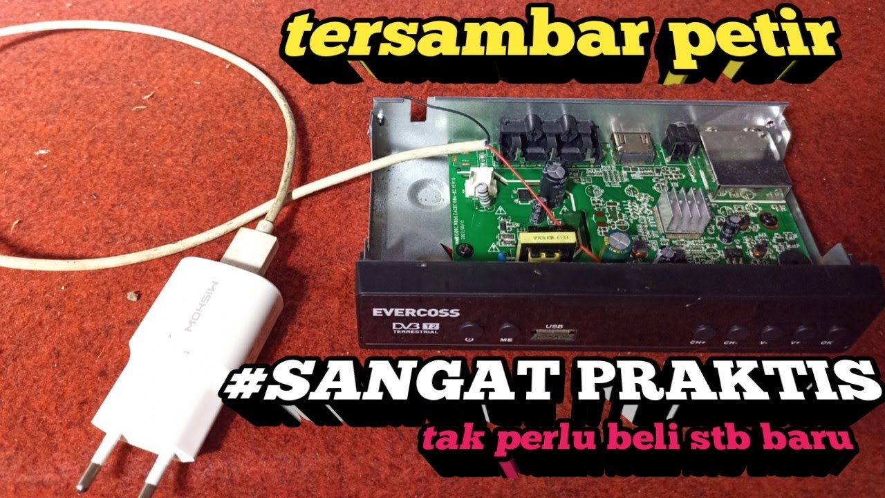 ПРАКТИЧЕСКИЙ способ решения проблемы удара молнии в приставку DVBT2