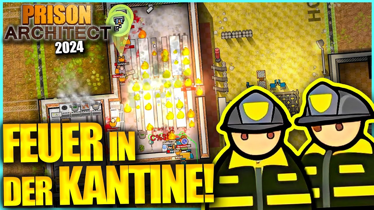 Mein Gefängnis BRENNT! | Prison Architect (2024)