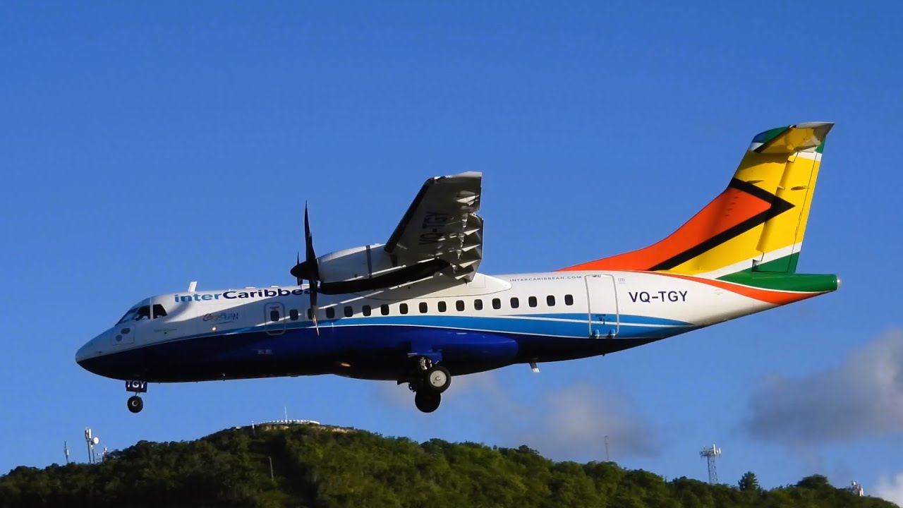 Landings & Takeoffs from V.C Bird International Airport, Antigua