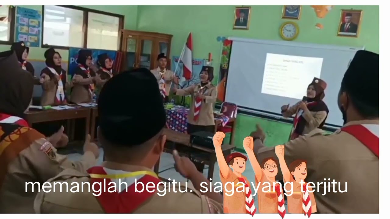 Lagu Pramuka Siaga. 
