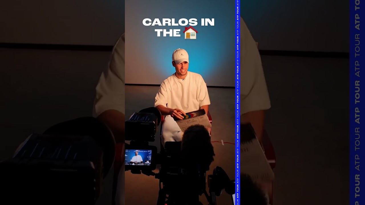 Carlos Alcaraz in the house 🤩🤩 #alcaraz #atp #tennis #tenis #shorts