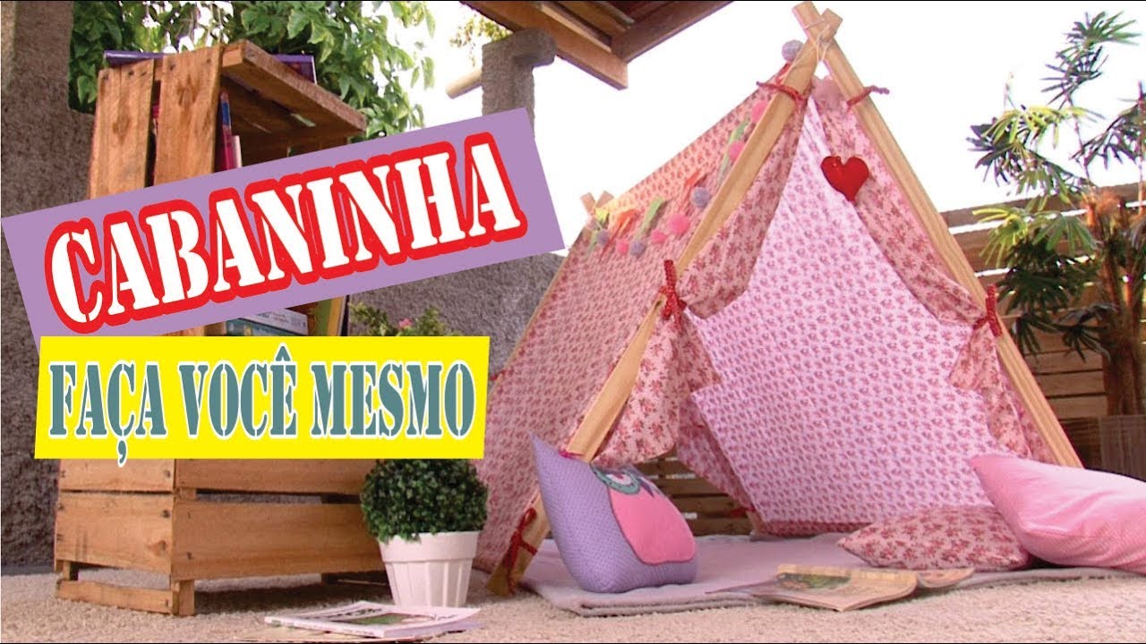 Como fazer uma cabaninha - Participação no Programa Ver Mais
