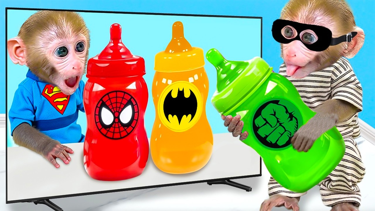 De schattige aapje Bon Bon ontsnapt uit het magische gevangenisdoolhof samen met zijn olifantenvrien