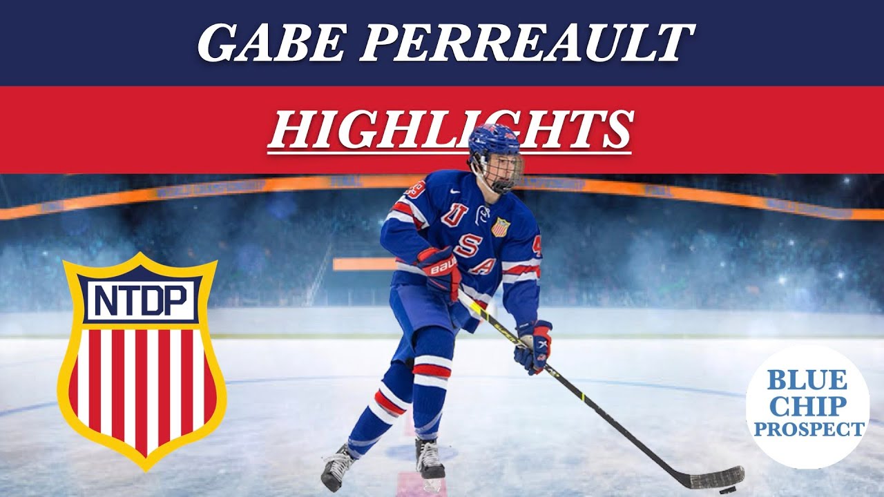 22/23 Gabe Perreault Highlights | Could he be the steal of the draft ?