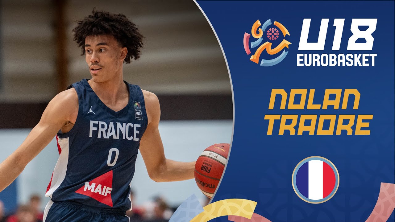 Nolan Traore 🇫🇷 | Player Highlights | FIBA U18 EuroBasket 2024
