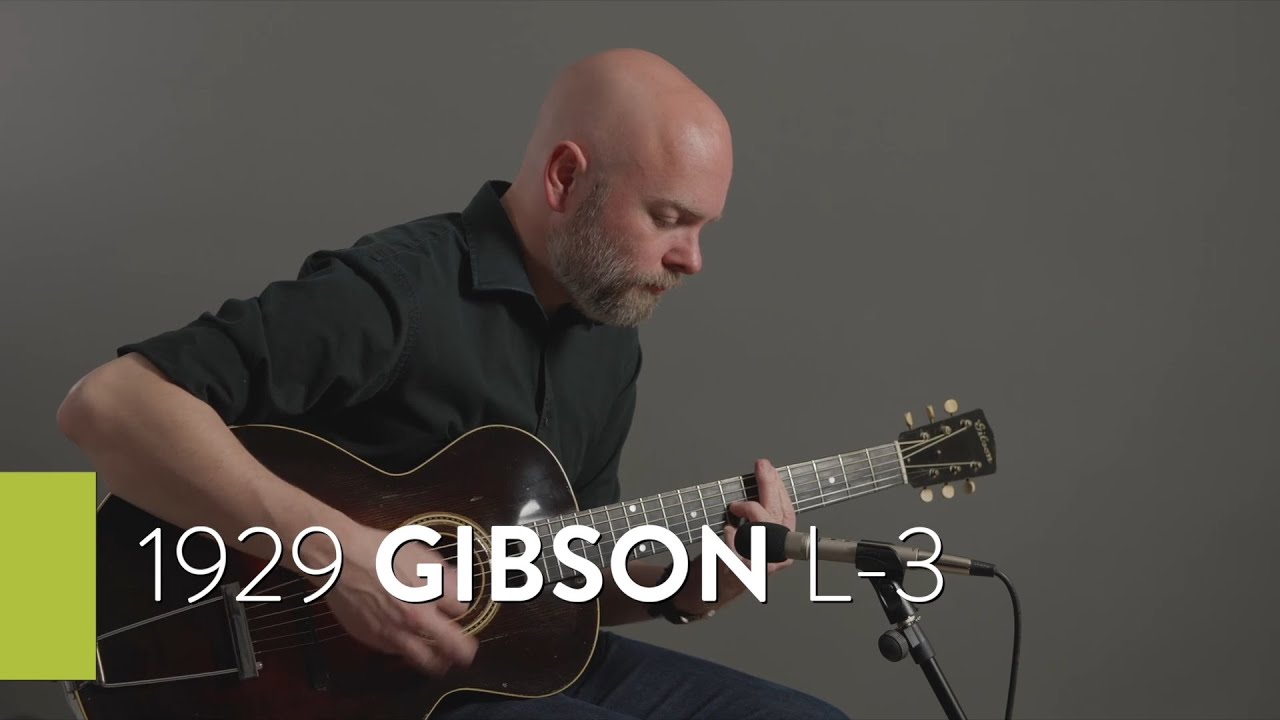 Demo of a 1929 Gibson L-3