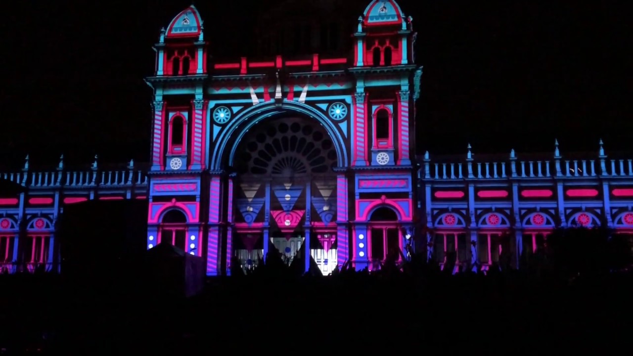 Projection Mapping  | White Night 2018 | Melbourne (HD)