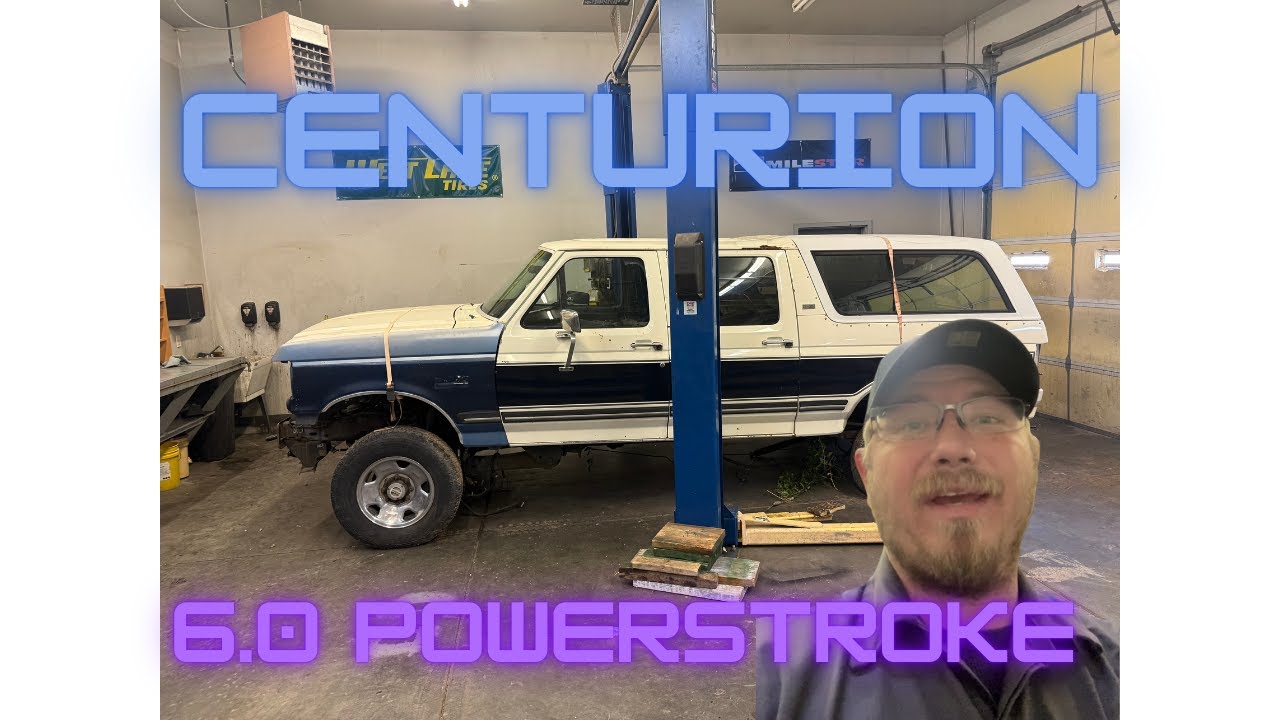 Body swapping a centurion 4 door bronco onto excursion 6.0 powerstroke chassis and interior