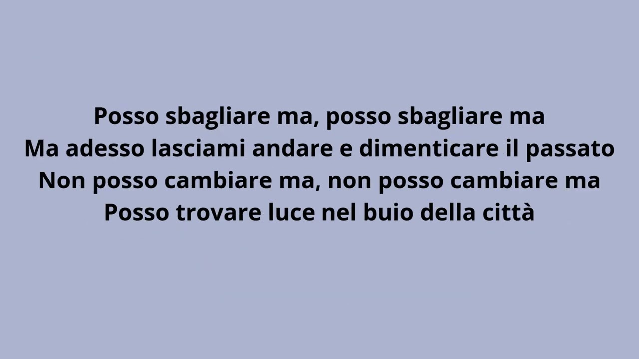 Vento sulla luna - ANNALISA e RKOMI - testo