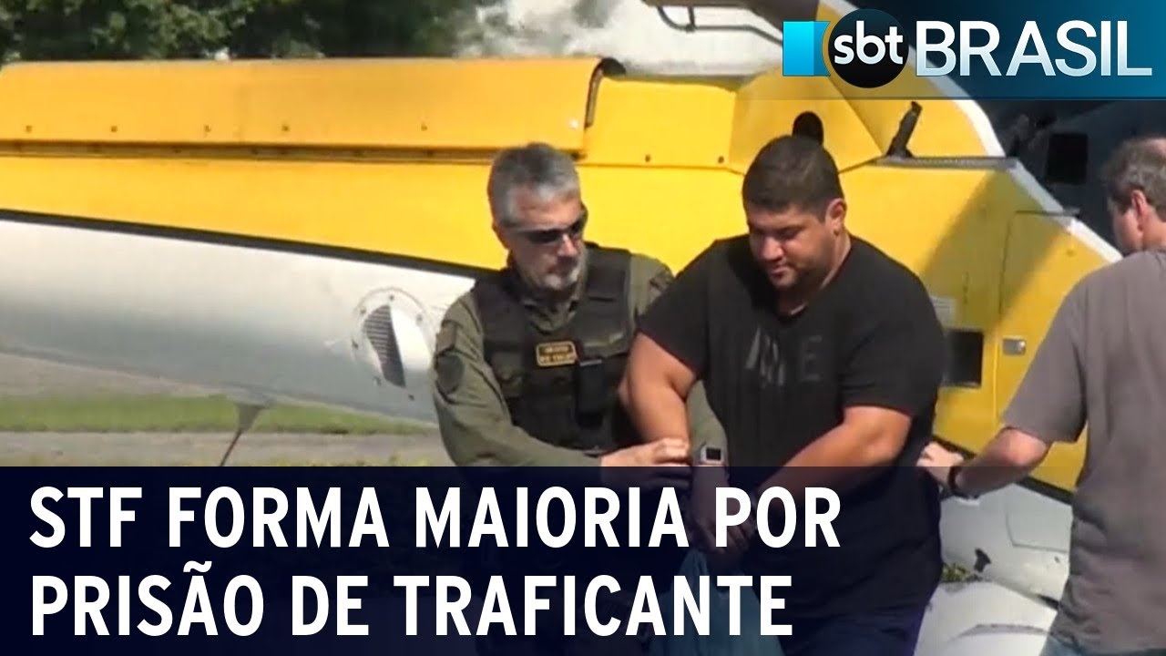 STF forma maioria para manter ordem de pris&atilde;o de Andr&eacute; do Rap | SBT Brasil (14/10/20)