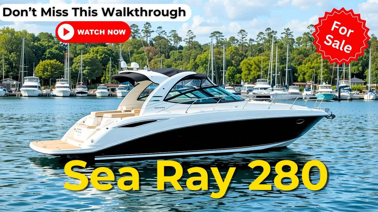 Must-See! 2015 Sea Ray 280 Sundancer – Walkaround & Test Drive