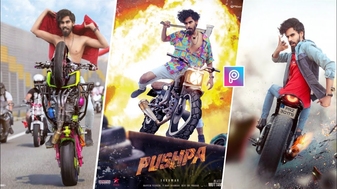 3 Amazing Bike Photo Editing Tutorial In Picsart & Lightroom