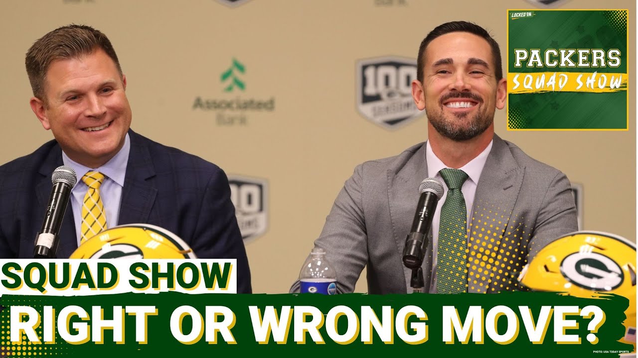 PACKERS SQUAD SHOW: Matt LaFleur & Brian Gutekunst Are Here to STAY | Pressure is ON In Titletown