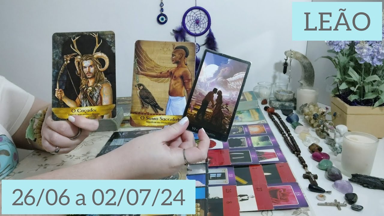 ♌ LEÃO ⦁ 26/06 a 02/07/24 ⦁ ✋🚨👺☠️🚨 DEUS QUER QUE VOCÊ SAIBA A VERDADE FIQUE LONGE ISSO É DIABO PURO