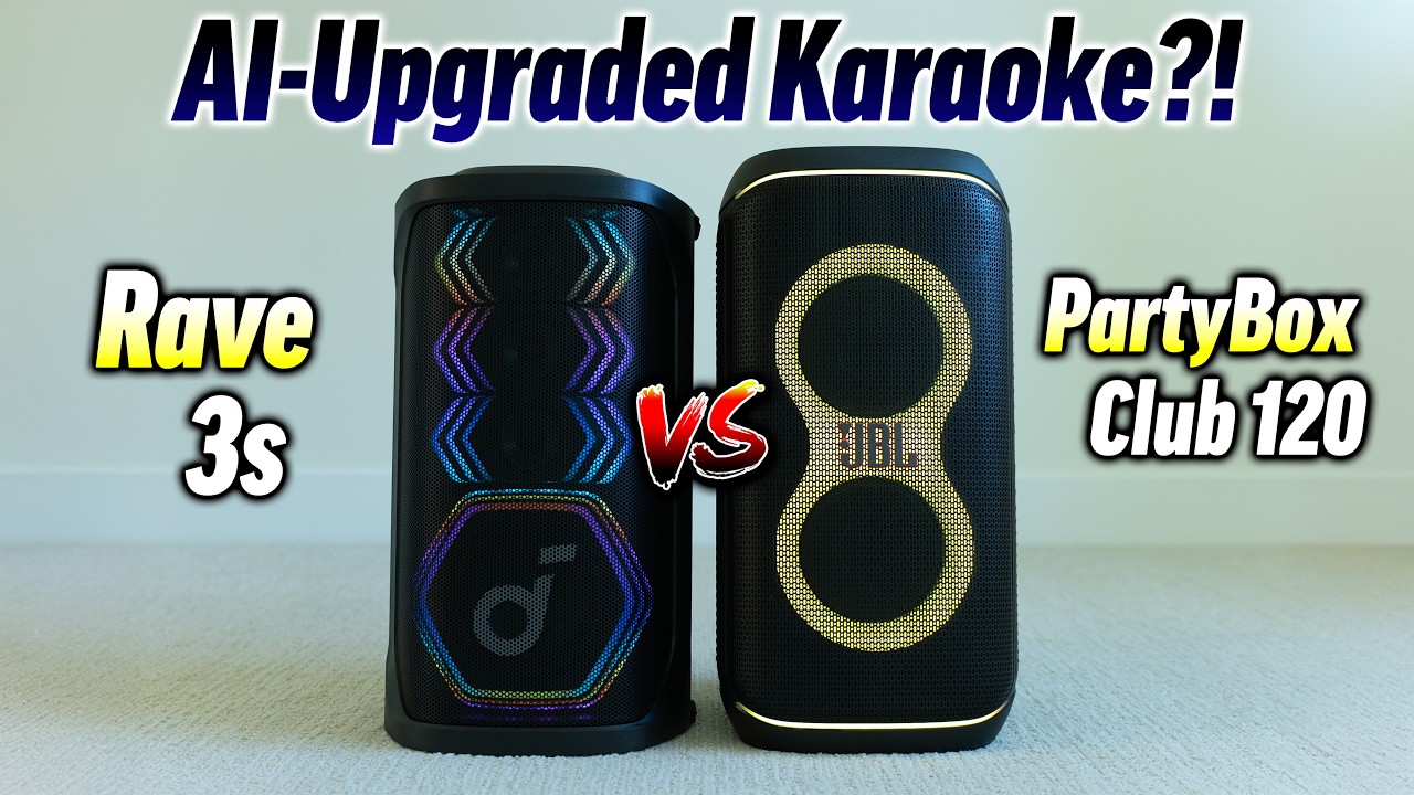 This Party Speaker with AI is INSANE - soundcore Rave 3S vs JBL