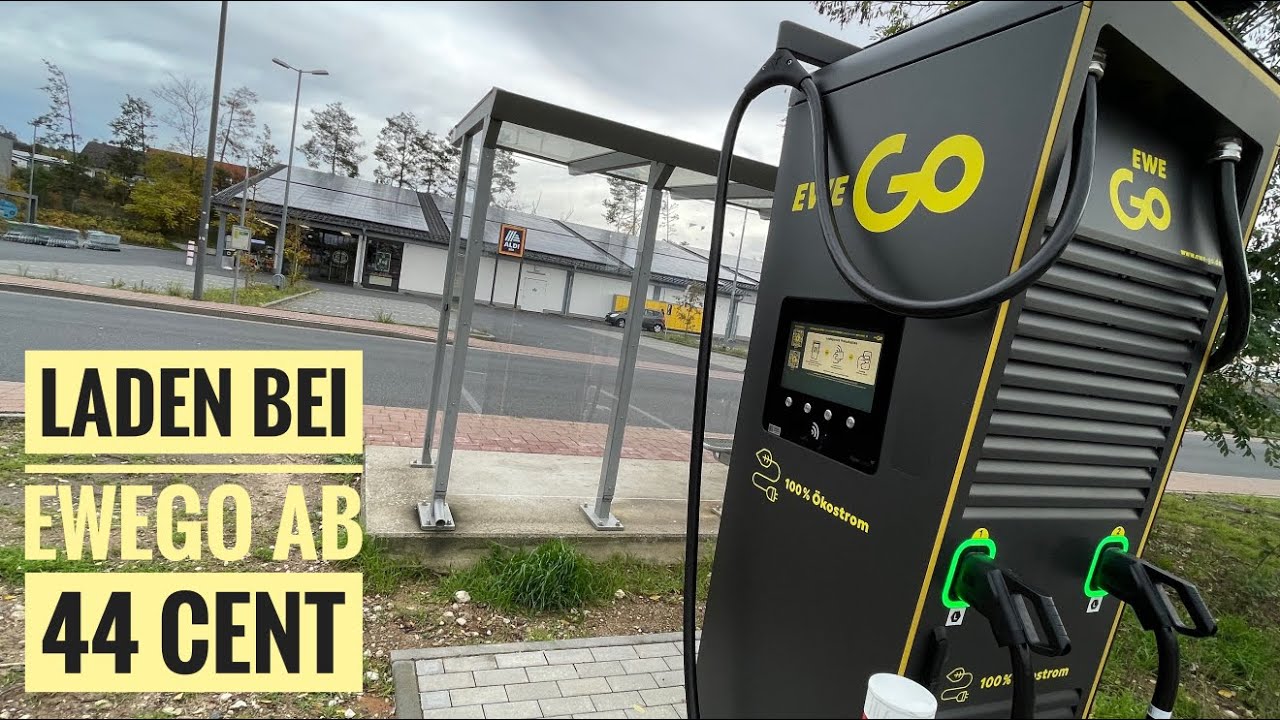 Laden bei EWEGo ab 44 Cent und 30 Cent bei Reload Solution mit Chargepoint