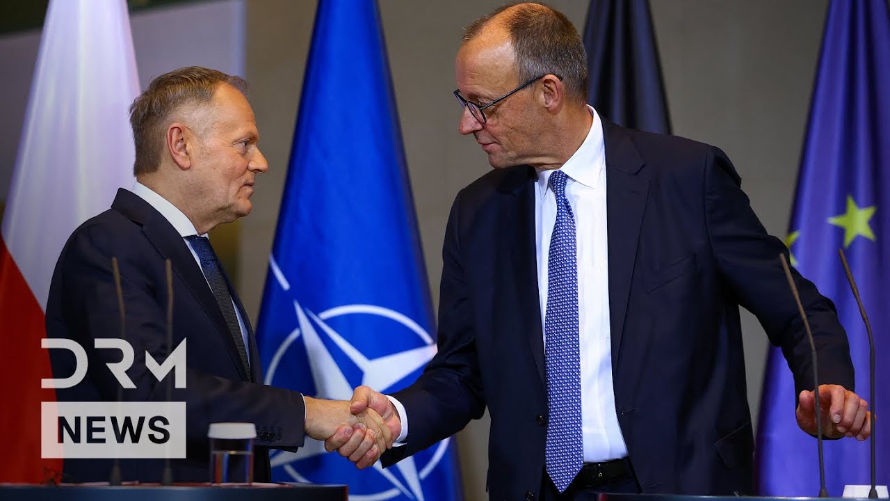 German Chancellor Merz & Polish PM Tusk Take Reporters Question on Russia, Ukraine, Defence | AC1F