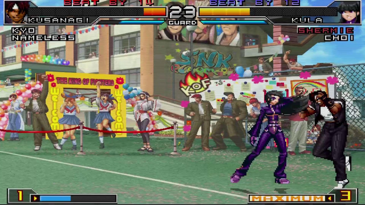 KOF 02UM (Some offline matches)