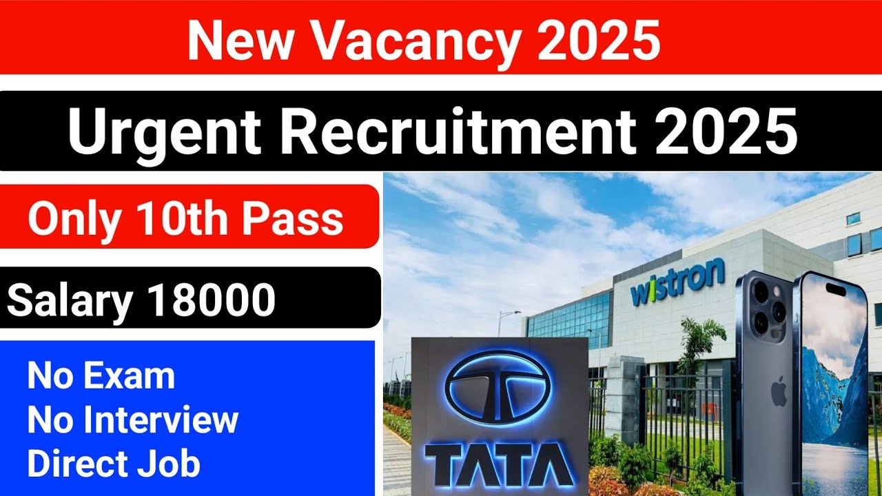 New Vacancy 2025 | Bengaluru In Job | Dhanbad Vacancy | Jharkhand Job 2025 | No Exam | No Interview 
