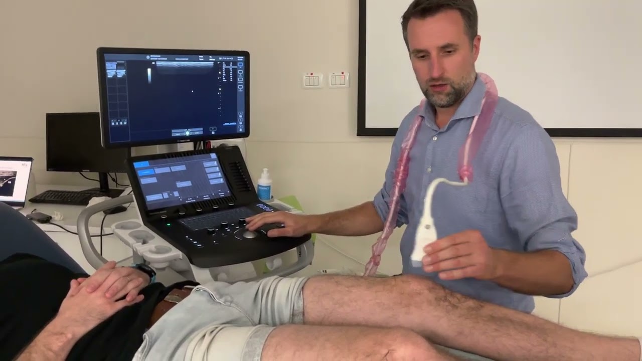 MSK ultrasound knee - Ventral knee (quadriceps, femoral cartilage, patella, suprapatellar recess)
