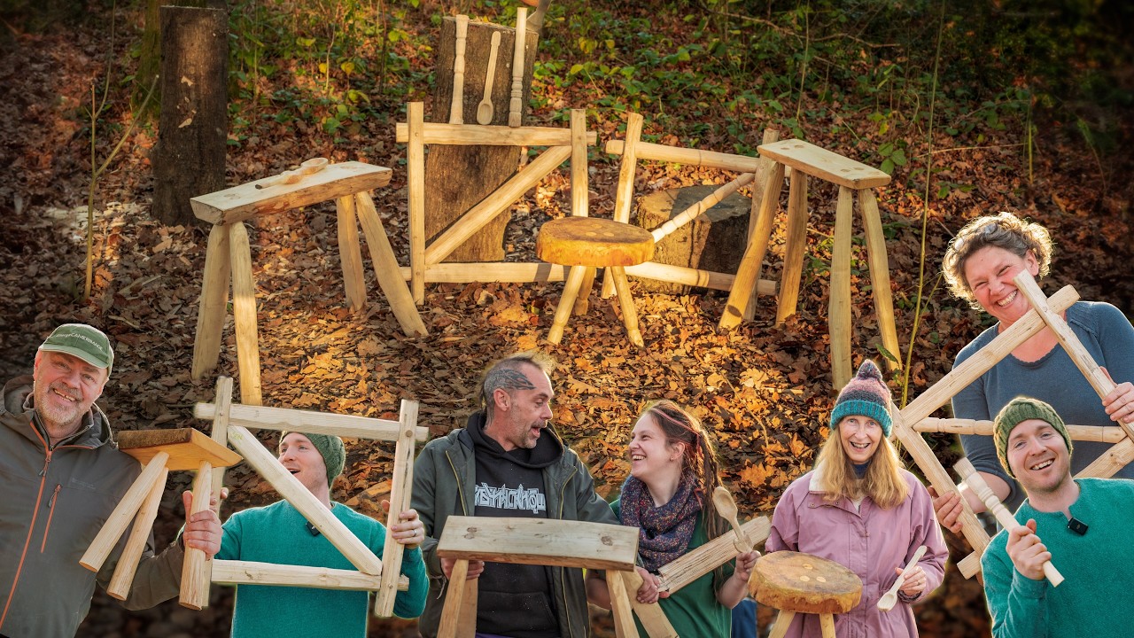 Sustainable Crafting | My First Ever Green Woodworking Course