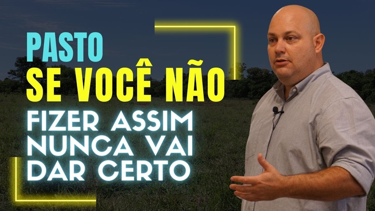PASTO... SE VOCÊ NÃO FIZER ASSIM NUNCA VAI DAR CERTO | PROF MARCELO COSTA