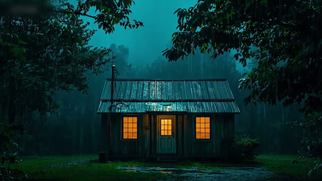 5 hours, Midnight Rain on The Keys, Relaxing Piano Music for Sleep, Meditation, Spa & Yoga