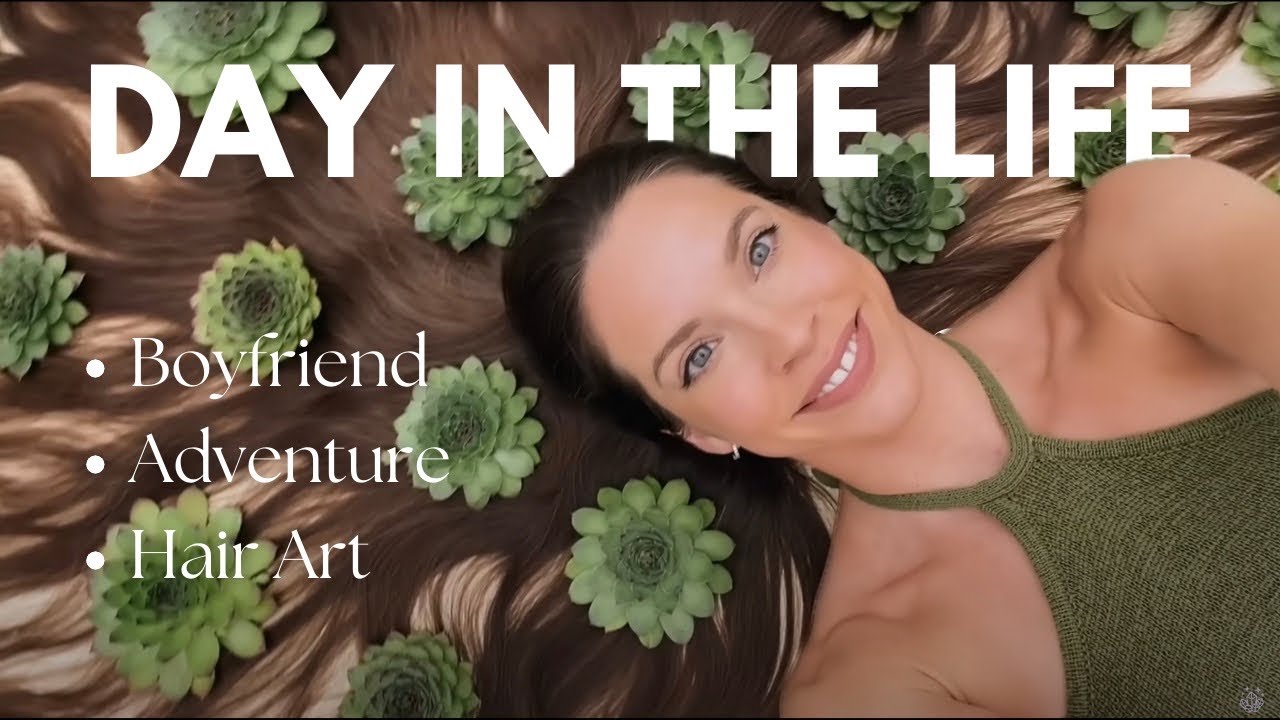 Magical Hometown Adventure With My Boyfriend 🥰 💗 Hair Art, Grizzly Bears & More! 🐻