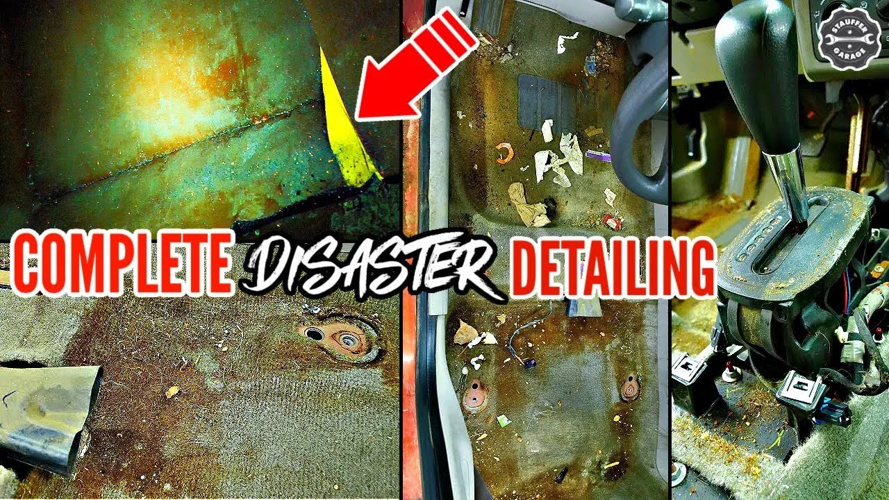 Car Detailing The NASTIEST Trashed Chevy Cobalt EVER! Car Cleaning Disaster Transformation