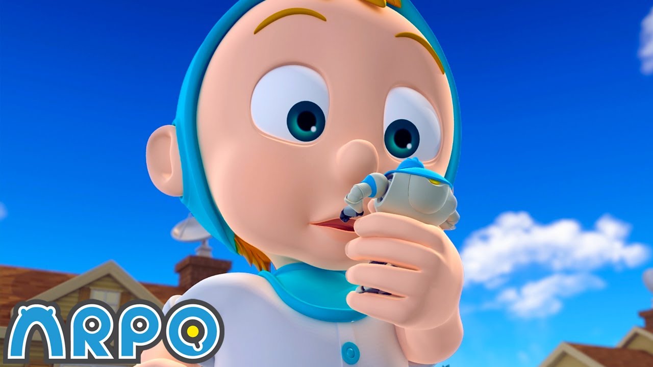 GIANT Baby Daniel FORUMLA!! | Baby Daniel and ARPO The Robot | Funny Cartoons for Kids