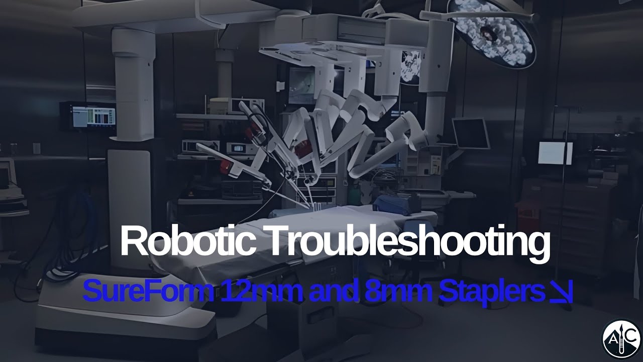 Robotic 12 and 8 mm Stapler Use